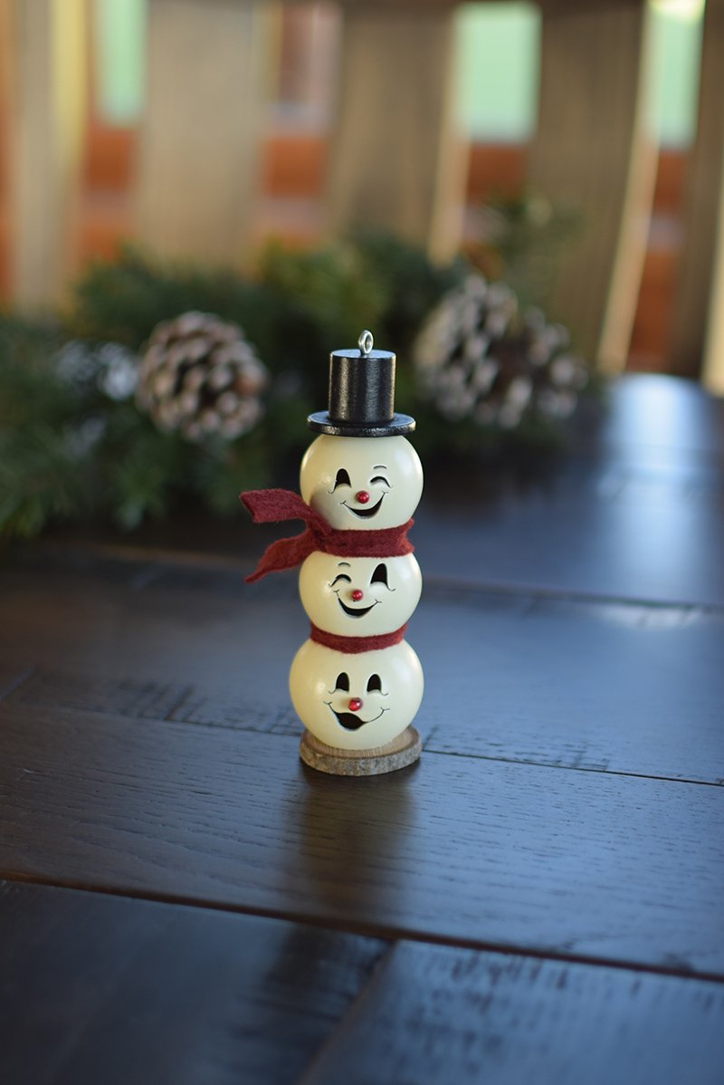 Meadowbrooke - Snowman Miniature Winter Gourd Decor – Meadowbrooke