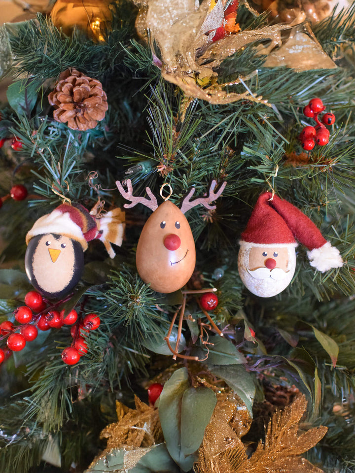 Egg Gourd Ornaments