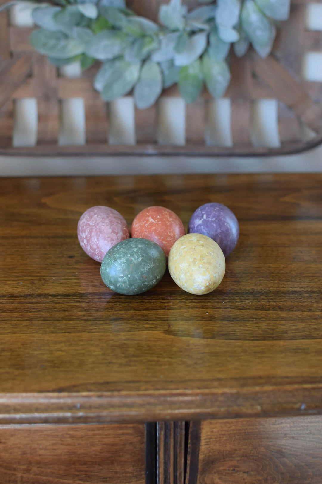 Spring Easter Egg Gourds at Meadowbrooke Gourds. 