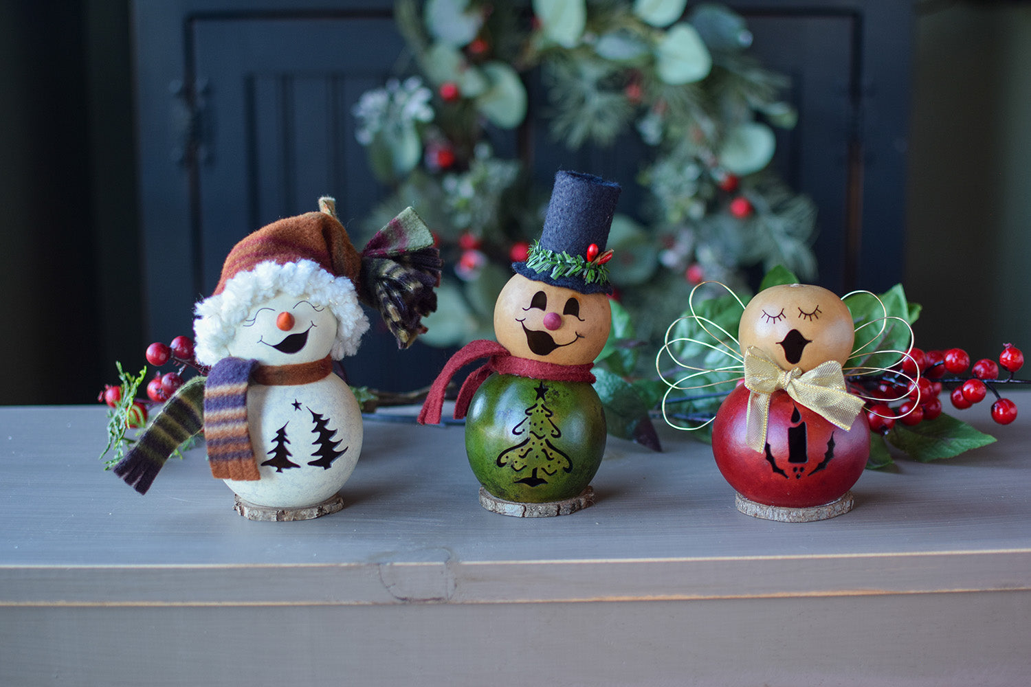 Tiny friends winter gourd collection at Meadowbrooke Gourds