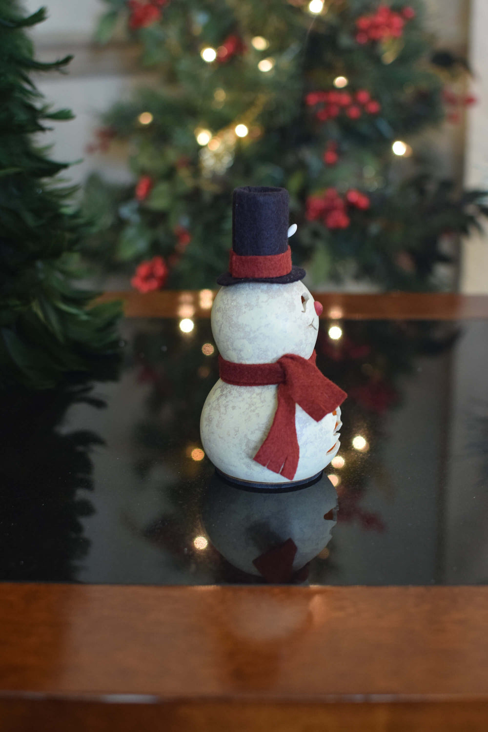 Easton Miniature Snowman Side View 