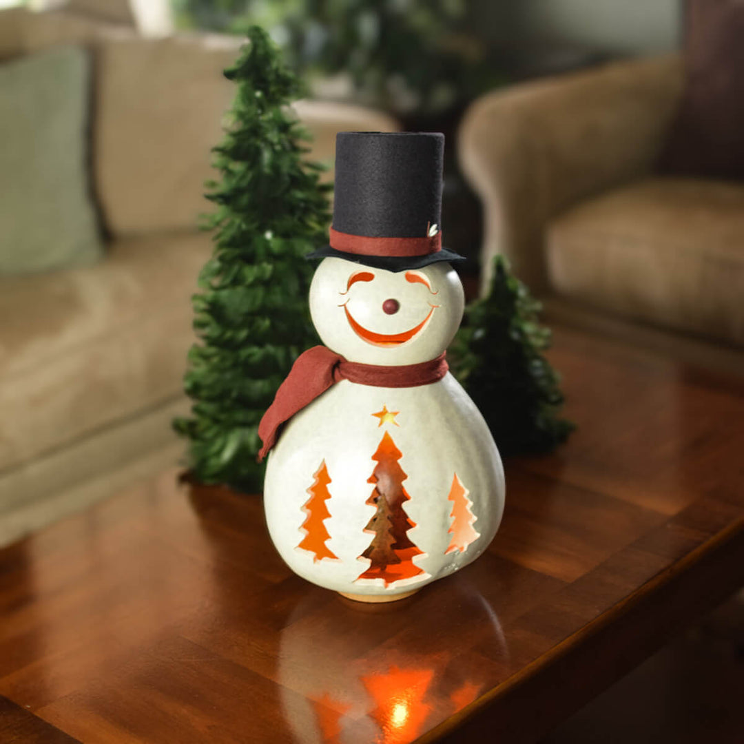 Extra Large Easton Snowman Gourd