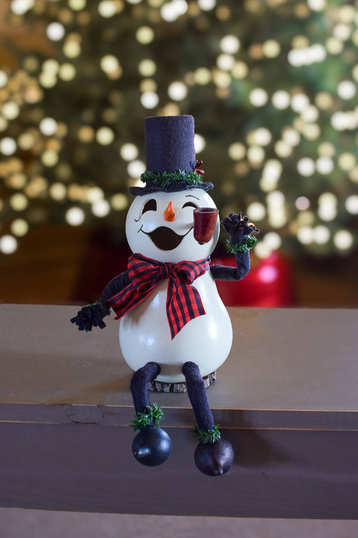 Windsor small snowman at Meadowbrooke Gourds