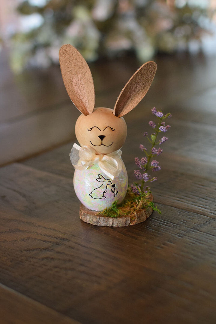 Paige Bunny Scene Rabbit Easter Spring Tabletop Gourd Decor ...